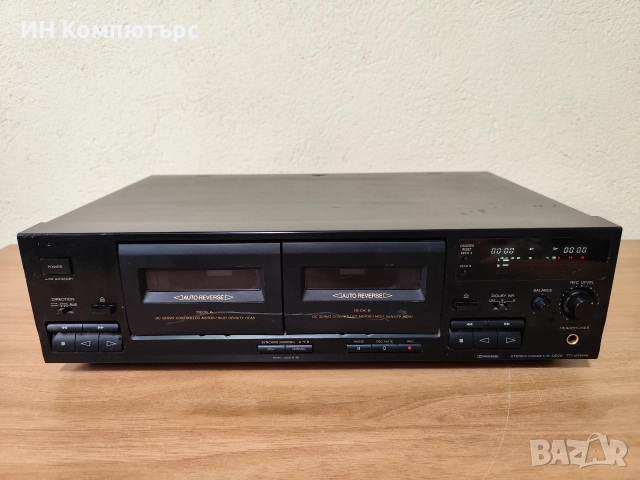 Продавам двуглав двукасетъчен ривърсен дек Sony TC-WR445