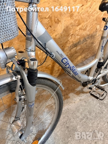 26цола ALU Sity Star алуминиев дамски градски велосипед колело[7ck-SRAM], снимка 12 - Велосипеди - 52749731