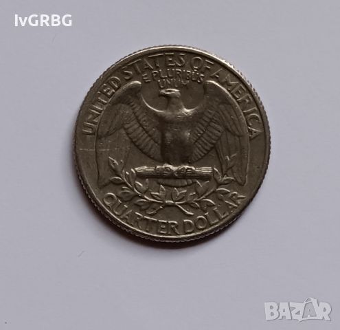 1/4 долар САЩ 1979 25 цента Америка 1979 Американска монета , снимка 3 - Нумизматика и бонистика - 45103379