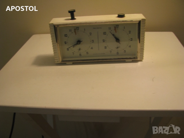 часовник Янтар шахматен, снимка 7 - Антикварни и старинни предмети - 49691031