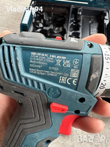Bosch GSR 12V-35 FC, снимка 8 - Винтоверти - 52464947