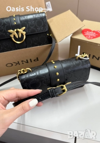Дамска Чанта Pinko, снимка 4 - Чанти - 52868689