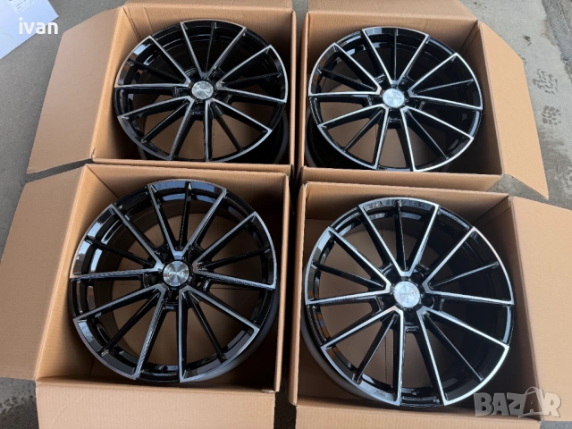 4 бр. нови алуминиеви джанти Monaco 20 цола 5x114.3 , централен отвор 67.1 , ET40, 9J, снимка 10 - Гуми и джанти - 53873145