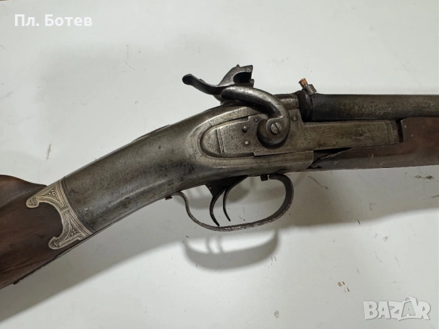 Стара капсулна пушка, снимка 3 - Антикварни и старинни предмети - 54059232