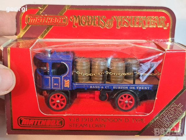 колекционерска английска количка Matchbox М1, снимка 3 - Колекции - 53266480