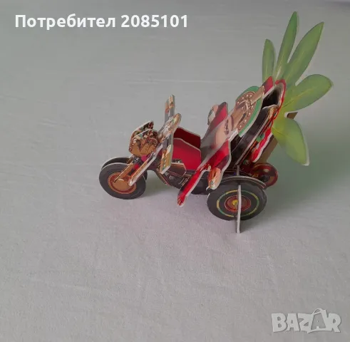 Играчка от картон, снимка 2 - Други - 47782070