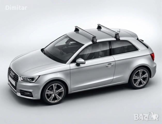Audi A1 Оригинален багажник за покрив (напречни греди, релси, рейлинг)