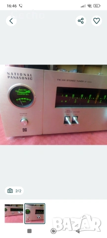 FM/AM Stereo Tuner ST-3400 Radio Panasonic, Matsushita, снимка 2 - Радиокасетофони, транзистори - 53573909