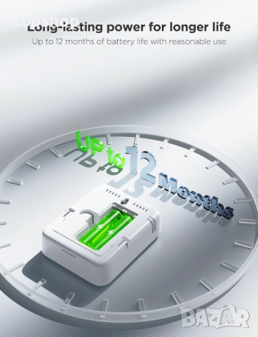 Нов Govee стаен термометър и хигрометър, Bluetooth цифров измервател на влажност на закрито с..., снимка 6 - Друга електроника - 52758414