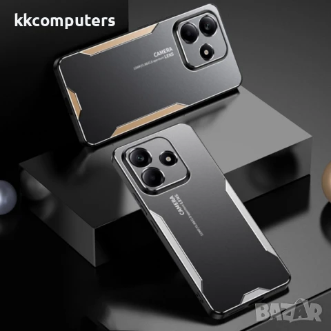 Xiaomi Redmi Note 14 5G TPU Hybrid Metal Удароустойчив Калъф и Протектор