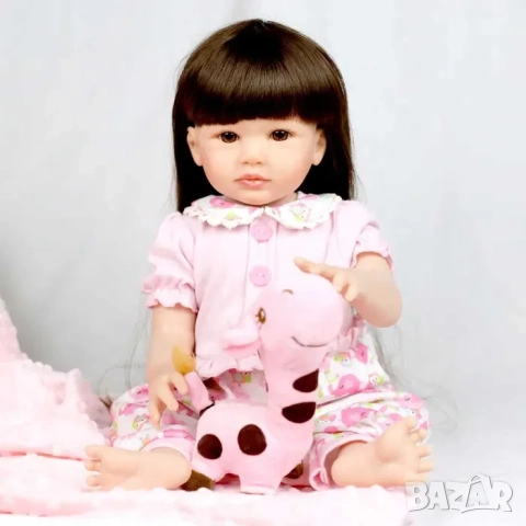 Реборн бебе, Reborn baby doll, реалистична винил кукла. Преродено бебе, снимка 6 - Кукли - 52072260