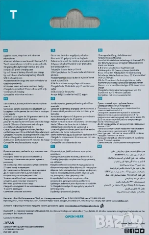 Bluetooth слушалки Ttec - неразопаковани, снимка 2 - Безжични слушалки - 51032646