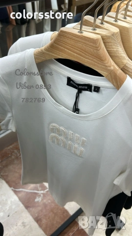 Дамска тениска MiuMiu код Br140