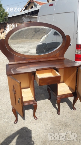 Ретро тоалетка масив-№95, снимка 5 - Тоалетки - 52606315