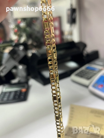 Златен синджир 14К, снимка 3 - Колиета, медальони, синджири - 52928137