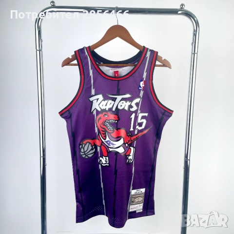 Мъжки потник Mitchell & Ness Vince Carter Toronto Raptors seasons 1998/99 размер XXL