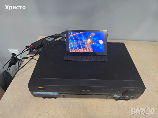 📼 JVC HR-J672 Video Cassette Recorder 📼, снимка 6 - Плейъри, домашно кино, прожектори - 50443256
