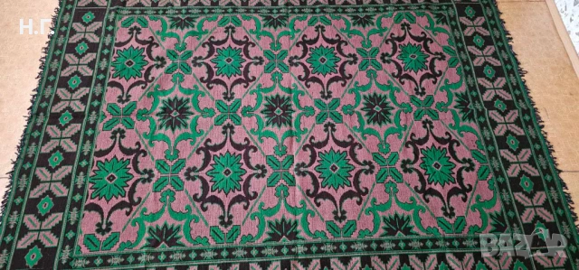 Нов ръчно тъкан вълнен килим