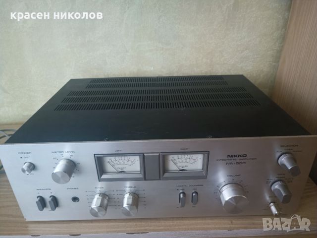 Nikko NA-550 , снимка 1 - Ресийвъри, усилватели, смесителни пултове - 46728596