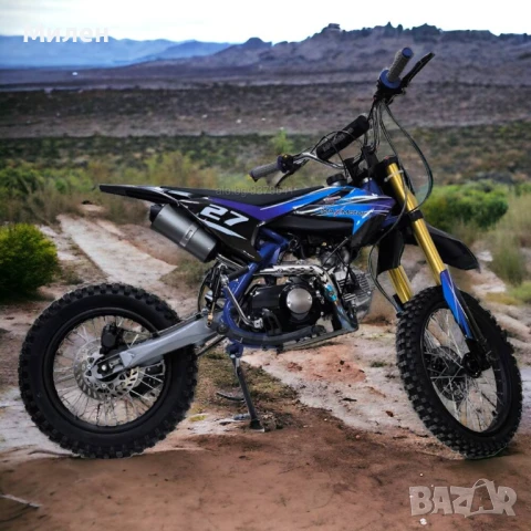 НОВИ! Кросов мотор 125 кубика M-Motors - Orange, снимка 5 - Мотоциклети и мототехника - 51390454