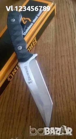 Browning 3 модела на ловен нож с калъф 22-23 см , снимка 5 - Ножове - 53936764