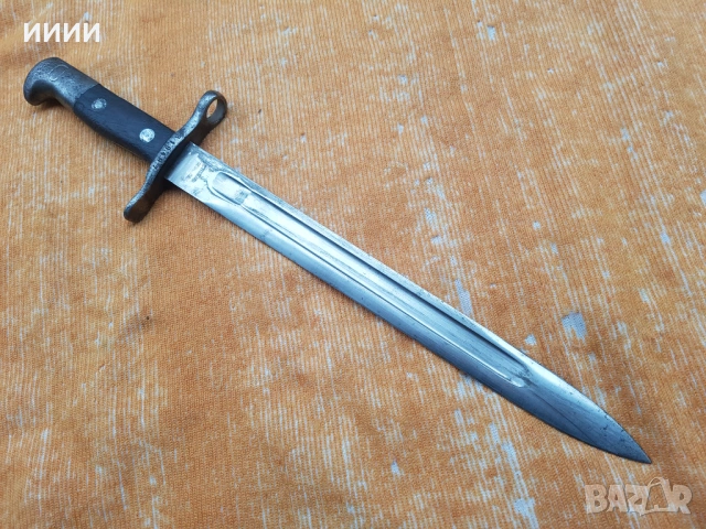 Щик кама Шмид Рубин 1889г, снимка 3 - Антикварни и старинни предмети - 53287997