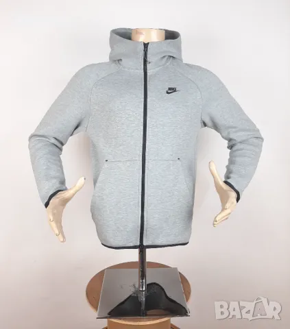 Nike Tech Fleece - Оригинално мъжко горнище размер S, снимка 1 - Спортни дрехи, екипи - 48912517