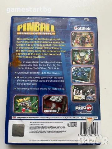 Pinball Hall of Fame за PS2, снимка 2 - Игри за PlayStation - 49477735