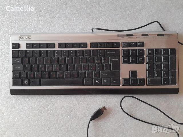Клавиатура Delux, с USB