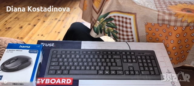 Клавиатура и мишка 