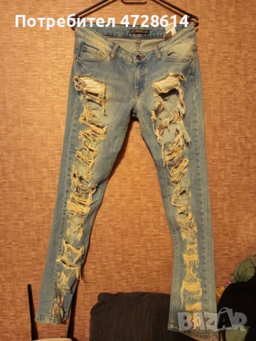 PULL and Bear дамско дънки оригинал, снимка 2 - Дънки - 53421155