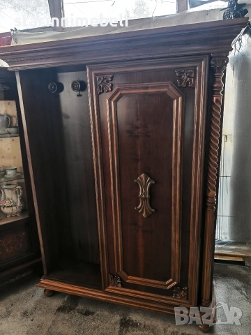 Красиво антикварно портманто, снимка 2 - Портманта - 53716421