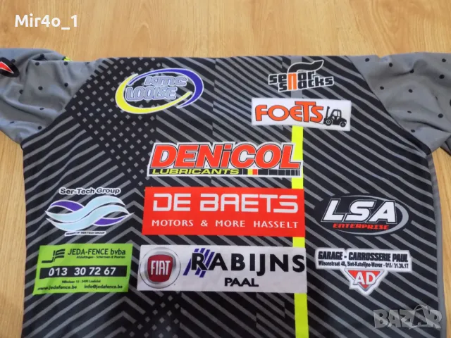 мото крос тениска jecallra mtb блуза вело джърси колоездене мъжко оригинал slim fit XL, снимка 4 - Спортни дрехи, екипи - 49833161