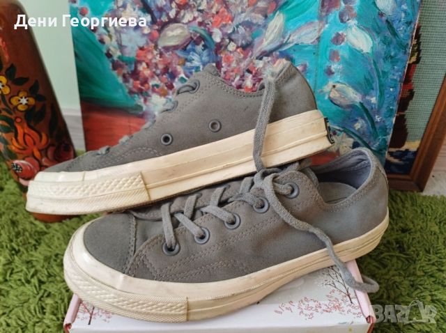 Converse кецове естествен велур , снимка 8 - Кецове - 46004208