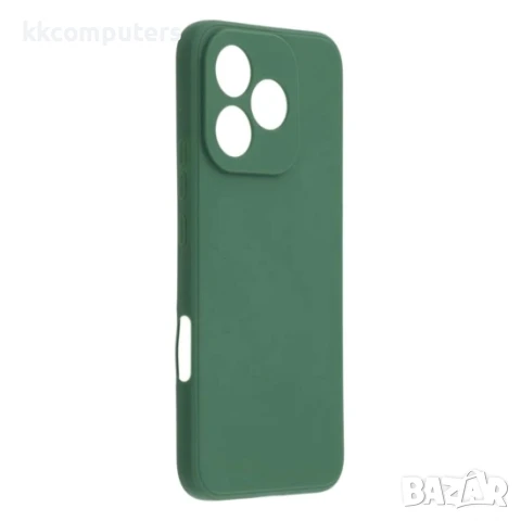 Силиконов кейс iPaky матиран, За Honor 400, Тъмнозелен и Протектор, снимка 3 - Калъфи, кейсове - 50696886