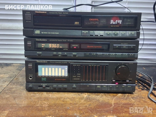 Technics su-x77/ st-x33/sl-pj20, снимка 2 - Ресийвъри, усилватели, смесителни пултове - 53144080