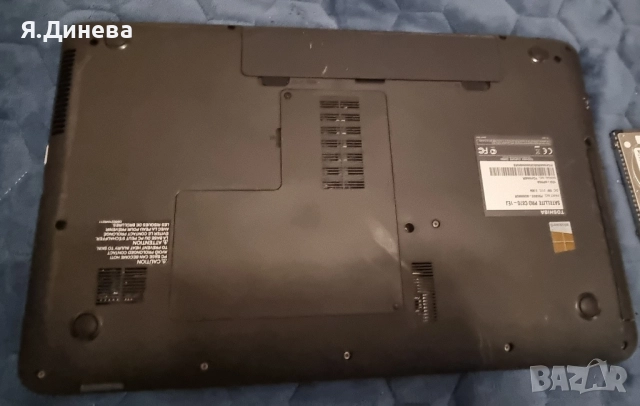 Лаптоп Toshiba 15,6 за части , снимка 6 - Части за лаптопи - 52447493