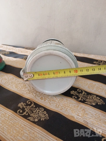 Стара халба за бира с капак, снимка 4 - Други ценни предмети - 53752882