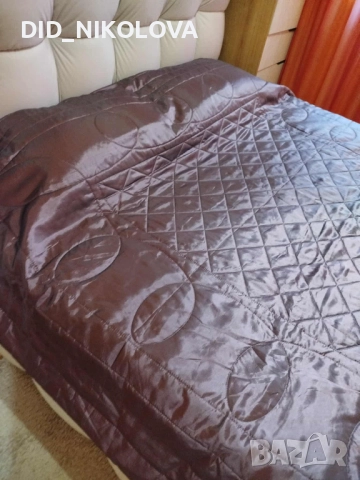  Луксозно шалте с две лица за спалня, снимка 4 - Покривки за легло - 51506981