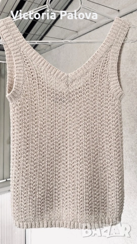 MAX MARA емблематичен топ ARRIGO оригинал, снимка 4 - Корсети, бюстиета, топове - 53894170