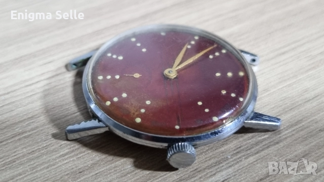 Винтидж механичен часовник Cornavin , произведен СССР., снимка 2 - Мъжки - 52977729