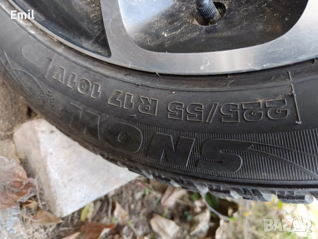 джанти с гуми за субару 17 цола, снимка 4 - Гуми и джанти - 52192713