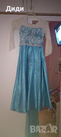 Рокля Frozen на Елза, снимка 1 - Детски рокли и поли - 45083982