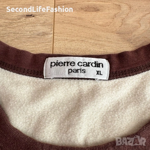 Винтидж мъжки пуловер Pierre Cardin Paris, размер XL с уникален мотив на животни, снимка 2 - Суичъри - 53683599