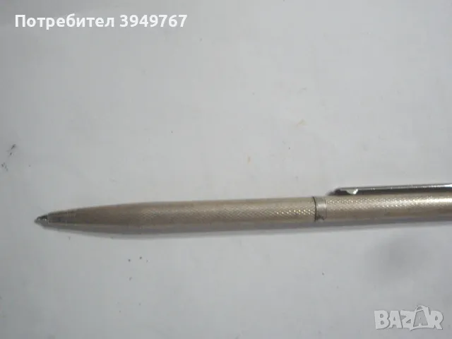 Стара сребърна химикалка., снимка 2 - Антикварни и старинни предмети - 49935723