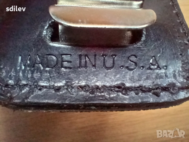 Калъф от Телешка Кожа за Запалка Zippo/Made in U.S.A., снимка 2 - Други ценни предмети - 52569940