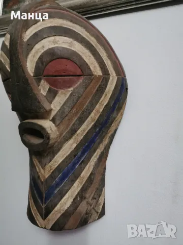Африканска маска Сонгие, снимка 3 - Антикварни и старинни предмети - 49154628
