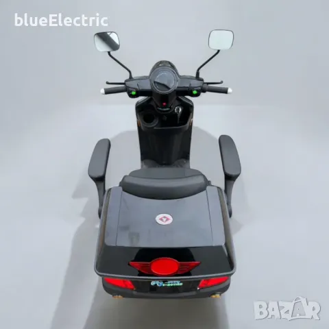 Електрическа Триколка blueElectric BM1-LUX 2000W | 60V | 24Ah | BLACK, снимка 5 - Мотоциклети и мототехника - 49745671