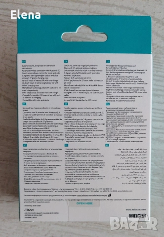 Нови TTEC Mode – True Wireless Bluetooth слушалки, запечатани, снимка 2 - Безжични слушалки - 52623527