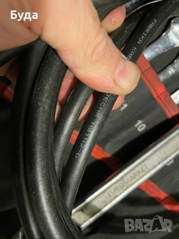 Кабели за подаване на ток 25 кв х 3.45 метра, снимка 4 - Аксесоари и консумативи - 52706164